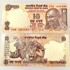 D 89 Rs 10 India Banknote Signature series Signed by D Subharao Inset P 2011 Issue Unc Unique and Rare