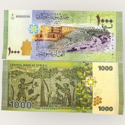 Syria 1000 Pounds World Banknote Collection Gem UNC Unique
