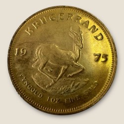 1975 Krugerrand South Africa 1 Troy Oz Gold South Africa Mint Ultra Unique and Rare