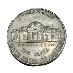 Alternative view of UNITED STATES OF AMERICA Cu/Ni 5 CENTS Year 2014 in Collectable Grade.