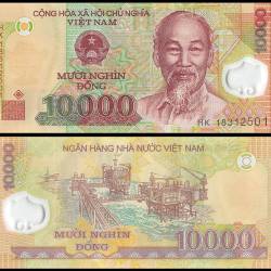 Vietnam 10000 Dong World Banknote Collection GEM UNC Unique