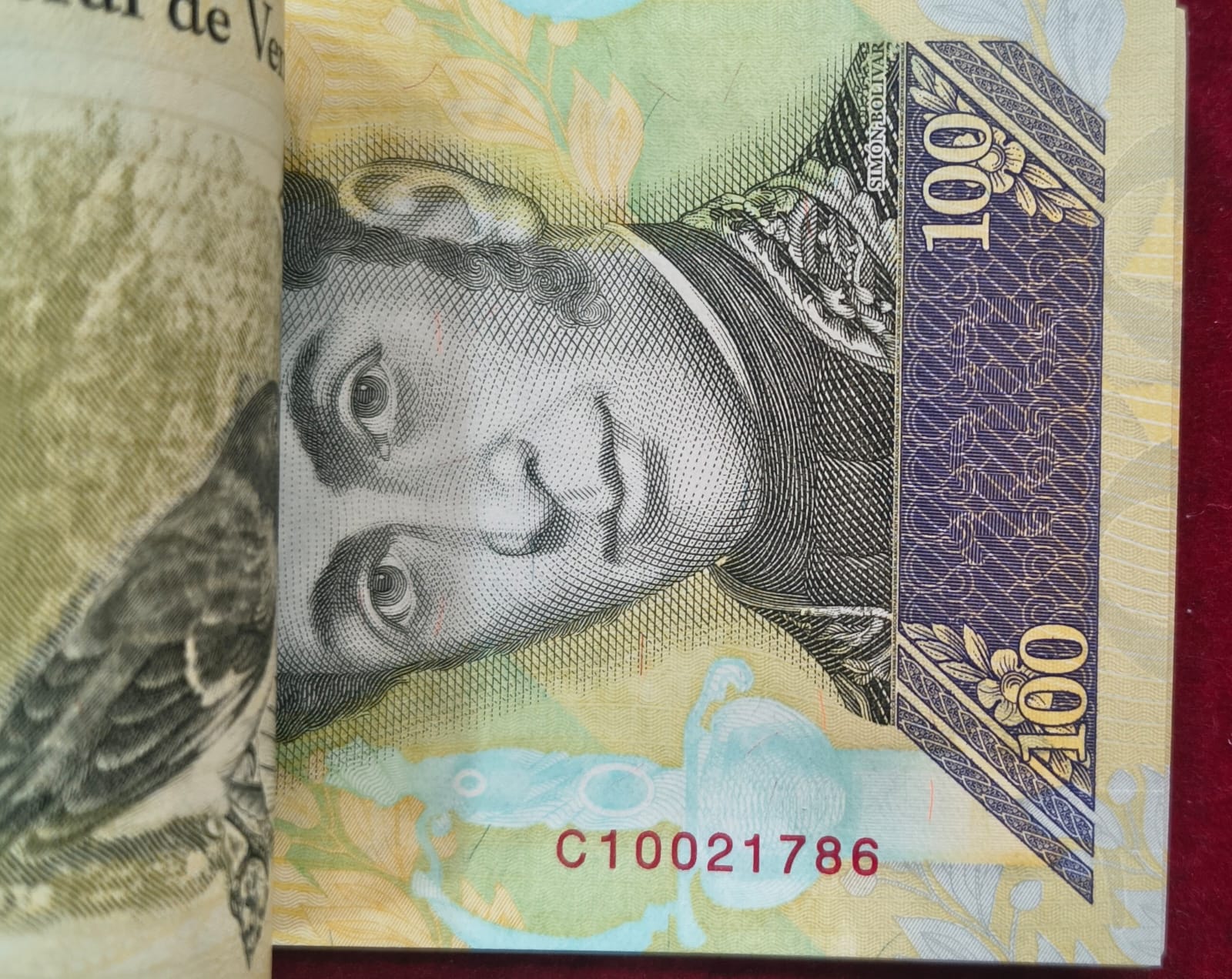 Venezuela 100 Bolivares RARE (100 NOTE ) SERIAL PACKET WITH FANCY NUMBER 786 - Image 4
