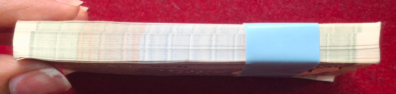 1 RUPEES 1991 GOVERNOR Montek Singh Ahluwalia RARE ( 100 NOTES) SERIAL PACKET - Image 4