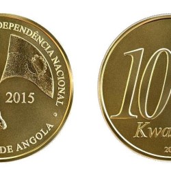 Angola, 100 Kwanzas, 2015, 40th Anniversary of Angola's Independence, KM #113, UNC Condition.