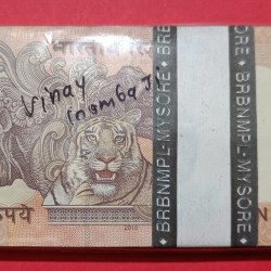 Alternative view of 10 Rs Old Issue Bundle GEM UNC Condition Collectors Item