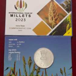 Alternative view of International Year of Millets 2023 RARE MUMBAI MINT UNC SET)