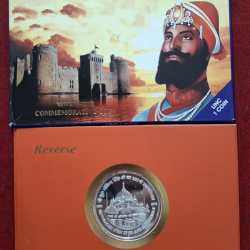 150TH PRAKASH UTSAV OF SHRI GURU GOBIND SINGH JI 2016 MUMBAI MINT RARE ( UNC SET)