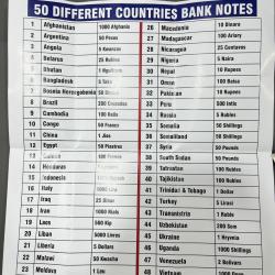 Alternative view of 50 DIFFERENT COUNTRIES BANK NOTES GEM UNC ( SEE DESCRIPTION )