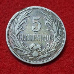 URUGUAY 5 CENTESIMOS COIN