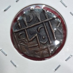 Alternative view of BHUTAN HALF RUPEE COIN