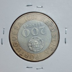 Alternative view of PORTUGAL 200 Escudos