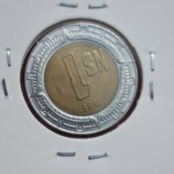 Alternative view of MEXICO 1 NEW PESO COIN