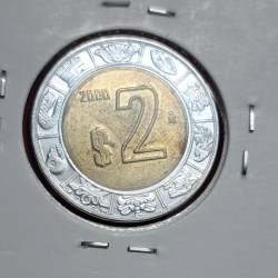 MEXICO 2 PESOS COIN
