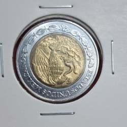 Alternative view of MEXICO 2 PESOS COIN
