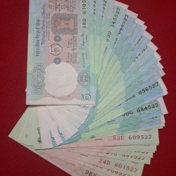 5 RUPEE SIGNATURE SET C-15 TO C-45 GEM UNC CONDITION ENDING LAST 3 DIGIT SAME 610527