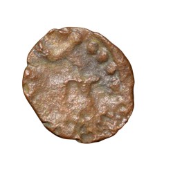 Copper Coin of Ramagupta (AD 375-376) of Gupta Dynasty - Lion Type