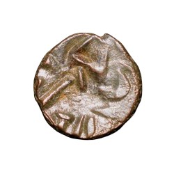 Alternative view of Copper Kakani of Ganapati Naga(c. 3rd Cen. AD) of Nagas Dynasty from Padmavati Bull Type