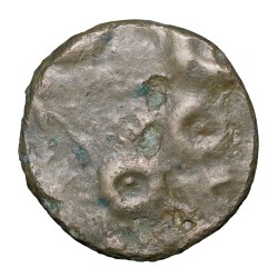 Alternative view of Potin Coin of Yajna Satakarni(1st Cen.BC) of Satavahana Dynasty Elephant Type Banavasi Region