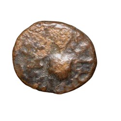 Copper Coin of Ramagupta (AD 375-376) of Gupta Dynasty - Garuda Facing Type Rare