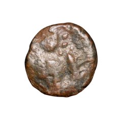 Copper Coin of Ramagupta (AD 375-376) of Gupta Dynasty - Garuda Type Rare