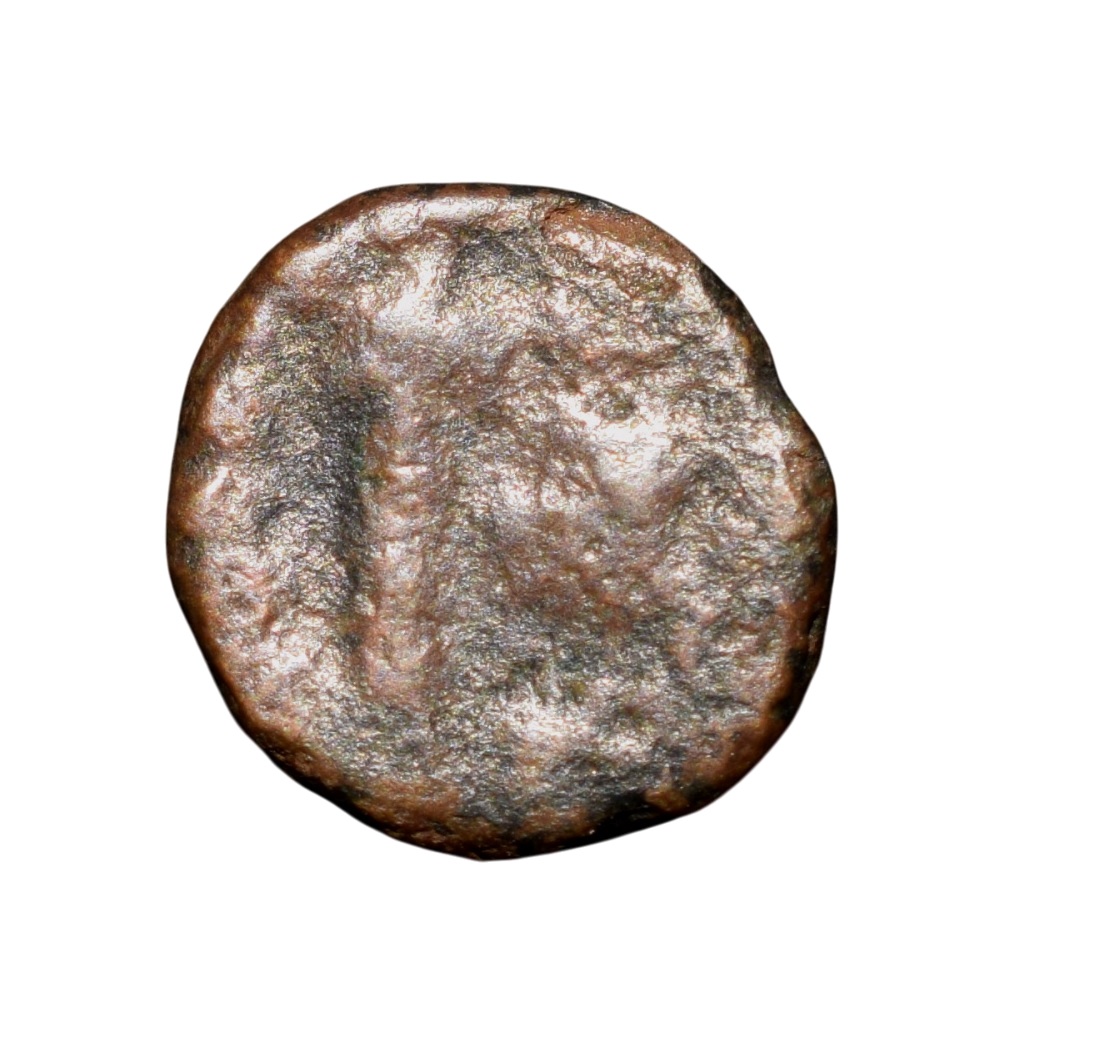 Copper Coin of Ramagupta (AD 375-376) of Gupta Dynasty - Garuda Type Rare - Image 2