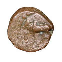 Copper Kakani of Ganapati Naga(c. 3rd Cen. AD) of Nagas Dynasty from Padmavati Bull Type