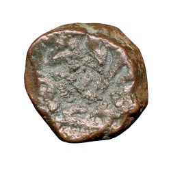 Alternative view of Copper Kakani of Ganapati Naga(c. 3rd Cen. AD) of Nagas Dynasty from Padmavati Bull Type