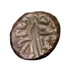 Alternative view of Copper Kakani of Ganapati Naga(c. 3rd Cen. AD) of Nagas Dynasty from Padmavati Bull Type