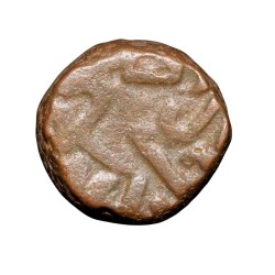 Alternative view of Copper Kakani of Ganapati Naga(c. 3rd Cen. AD) of Nagas Dynasty from Padmavati Bull Type