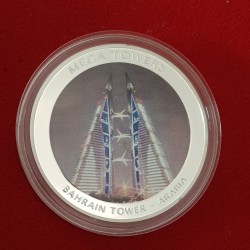 Alternative view of Republic of Mozambique South African Country Mega Towers BAHRAIN Towers Coin Arabia 2010 Year