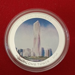 Alternative view of Republic of Mozambique South African Country Mega Towers Honey Comb Tower USA 2010 Year