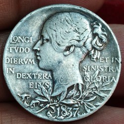 Alternative view of United Kingdom Medal - Victoria Diamond Jubilee; Royal Mint, silver, Weight 9.76 g Extermaly rare 14