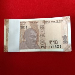 Ten Rs Fancy Number Full Bundle 78660-78669 Year 2025 Gem Unc Condition Bundle 017801