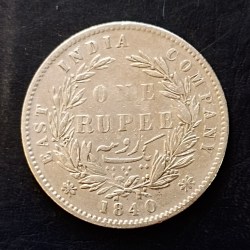 East india company Victoria queen 1840 Denominaton 1 ₹ Same and similar piece available
