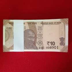 Ten Rs Semi Fancy Number Full Bundle Unc Condition 009000 Year 2025 008901