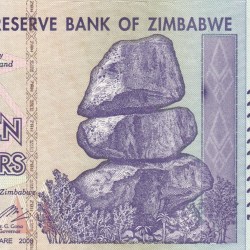 Zimbabwe 10 000 000 000 Dollars GEM UNC RARE NOTE