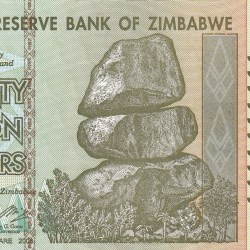 Zimbabwe (1980-date) 20 000 000 000 Dollars GEM UNC RARE NOTE