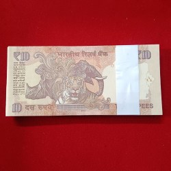 Alternative view of Ten Rs Old Rare Gandhi Bundle Governor Raghuraman Rajan Gem Unc Condition 2013 Year 542001