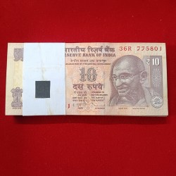 Ten Rs Old Rare Gandhi Bundle Governor D.Subbarao Gem Unc Condition 2012 Year 775801