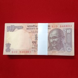 Ten Rs Old Rare Gandhi Bundle Governor D.Subbarao Gem Unc Condition 2011 Year 646801