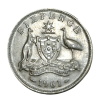 AUSTRALIA Silver SIX PENCE Year 1961 Queen ELIZABETH-II in High Collectable Grade.