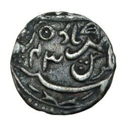 BIKANIR STATE Silver Rupee Weight= 11.2g MUGHAL SHAH ALAM-II **V. RARE** Collectable Grade.