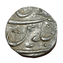 BOMBAY PRESIDENCY Silver 1/2 RUPEE Weight= 5.68g Name of MUHAMMAD SHAH, Mint- MUMBAI **RARE** High Collectable Grade.