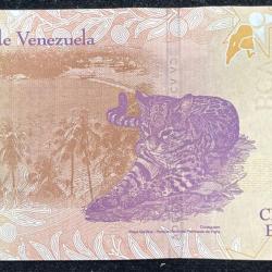 Alternative view of Venezuela 50 Bolívares GEM UNC RARE NOTE