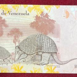 Alternative view of Venezuela 5 Bolívares GEM UNC RARE NOTE