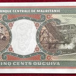 MAURITANIE 500 OUGUIYA GEM UNC RARE NOTE