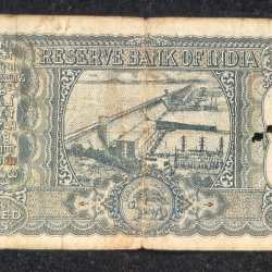 Alternative view of 100 RUPEES DIAMOND GOVERNOR L.K JHA RARE NOTE