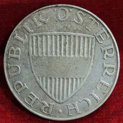 Alternative view of › Austria 10 Schilling Silver 1971 WEIGHT 7.5 RARE COIN # Z- 1322
