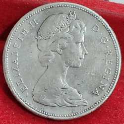 Alternative view of Canada 1 Dollar - Elizabeth II 2nd 1867-1967 SLIVER RARE COIN # Z-1324