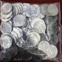 Alternative view of Super Latest New 1 RS 2023 Noida Mint 100 Coin Seal Pouch Famous AKAM Series 75 Year of Independence – OMG Just Don’t Miss it Super Limited Issue